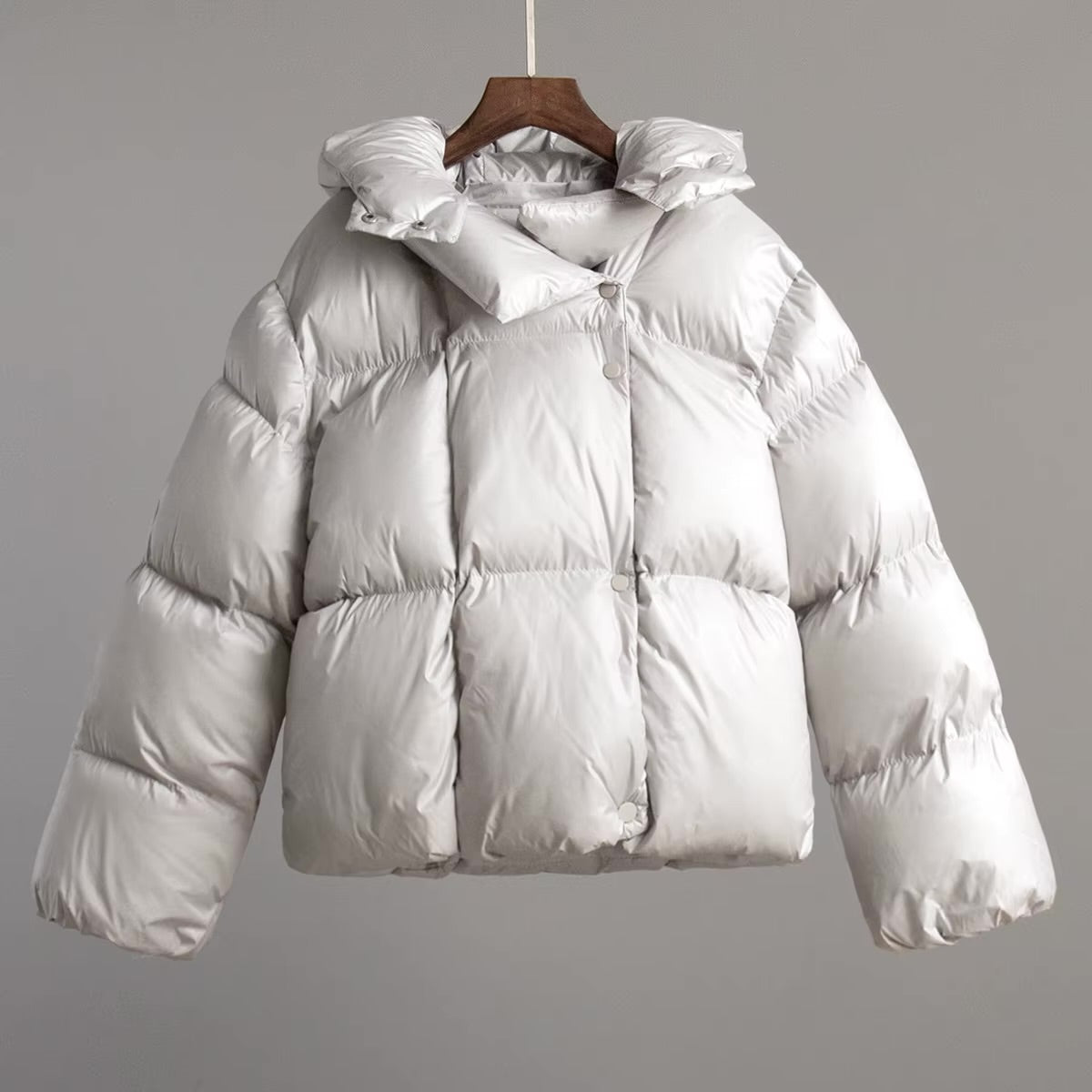LUXÉLINE “Pillow Talk” Streetwear Puffer Jacket — 5 Colors | Bold Bubble Style