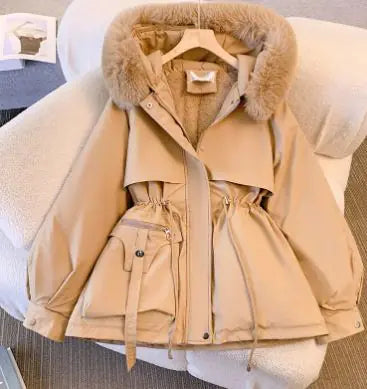 LuxeShield™ Fleece Puff Parka – Winter-Ready Elegance