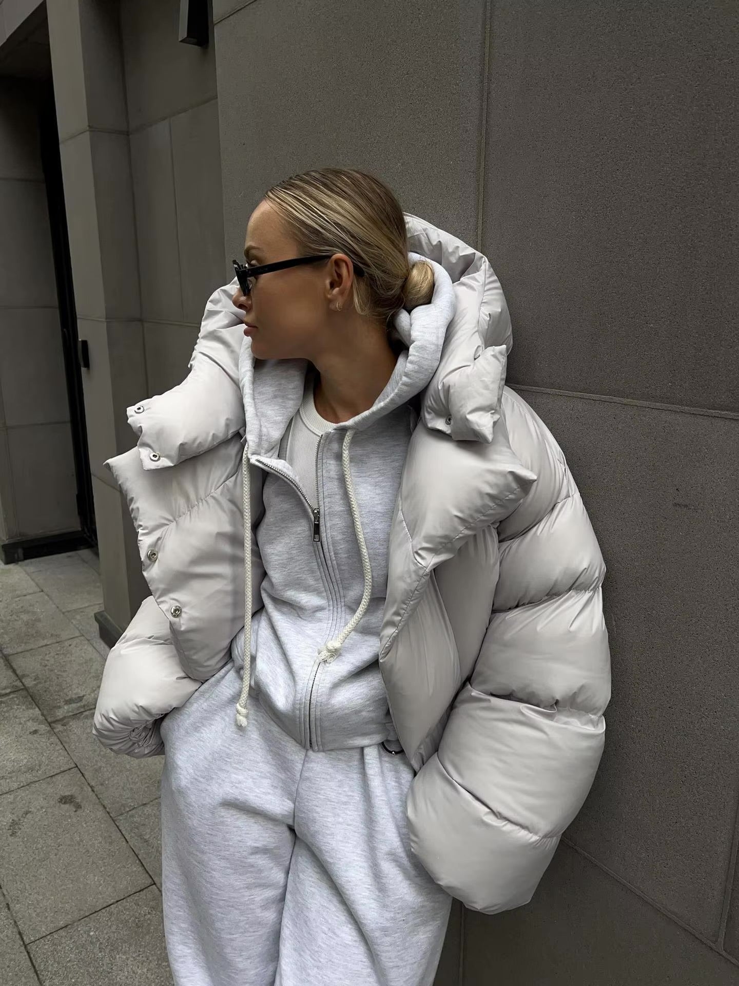 LUXÉLINE “Pillow Talk” Streetwear Puffer Jacket — 5 Colors | Bold Bubble Style
