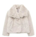 Glam Luxe™ Faux Fur Plush Coat – Winter Edition