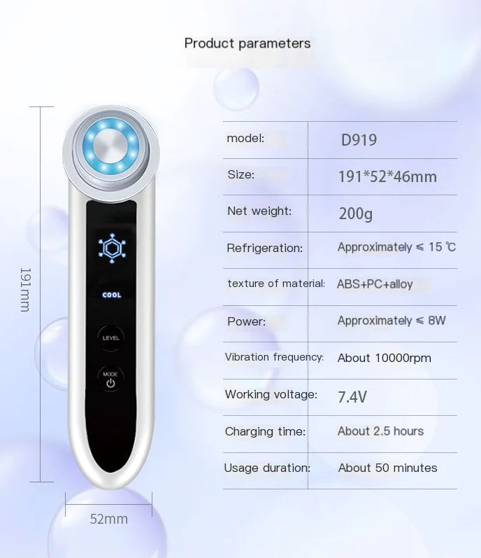 LuxeLift™ RF Facial Wand – Skin Tightening, Brightening & Rejuvenation Therapy