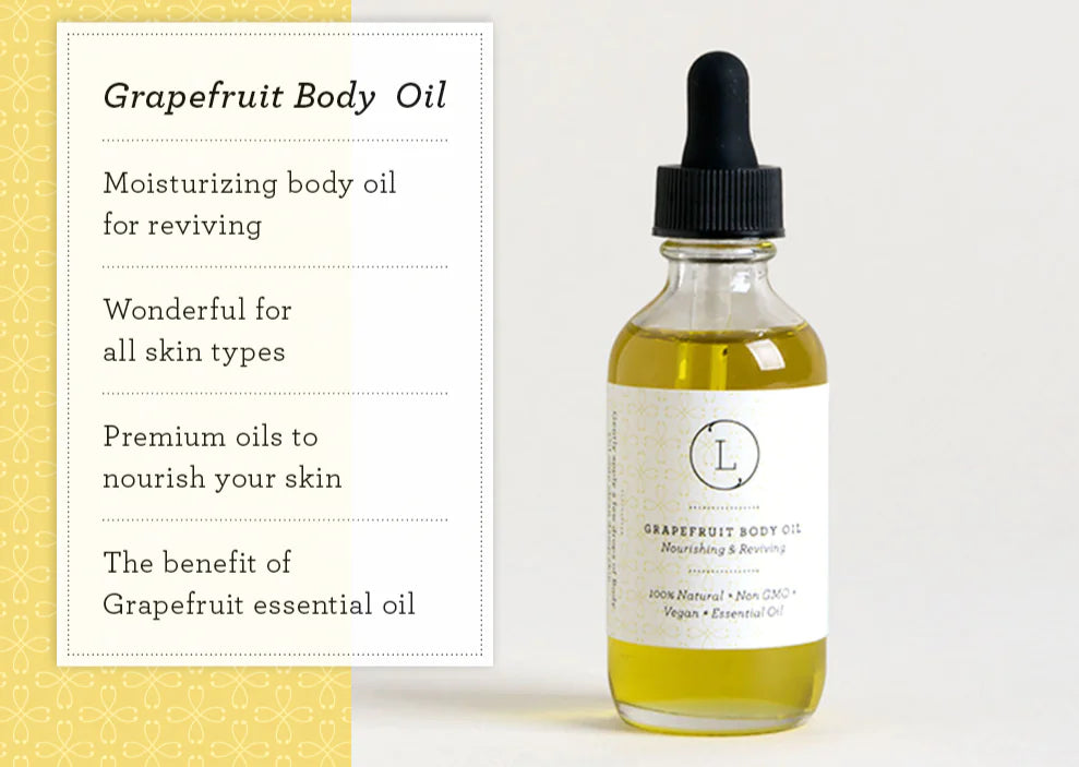 Glow & Go: Grapefruit Body Oil + Scrub Duo