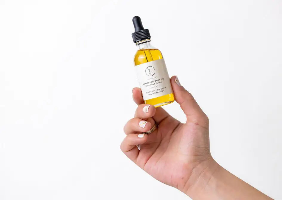 Glow & Go: Grapefruit Body Oil + Scrub Duo