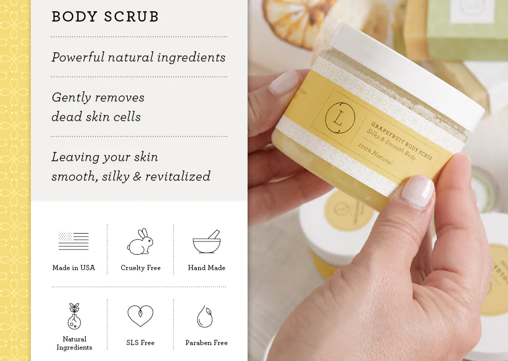 Glow & Go: Grapefruit Body Oil + Scrub Duo